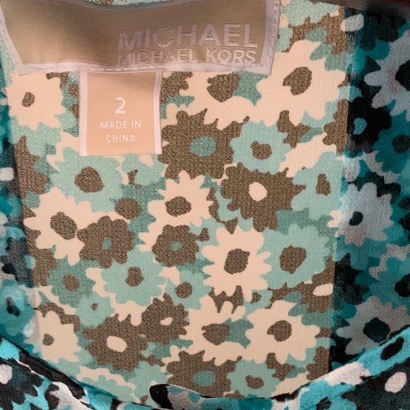 Michael Kors floral print top - Picture 4 of 8